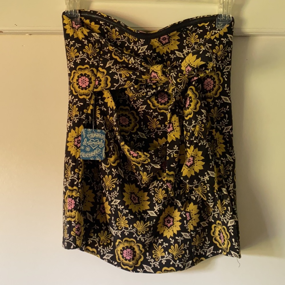 Free People Intimately Tie Tube Top NWT L - Picture 3 of 3
